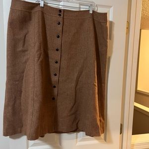 Talbots Button front Skirt